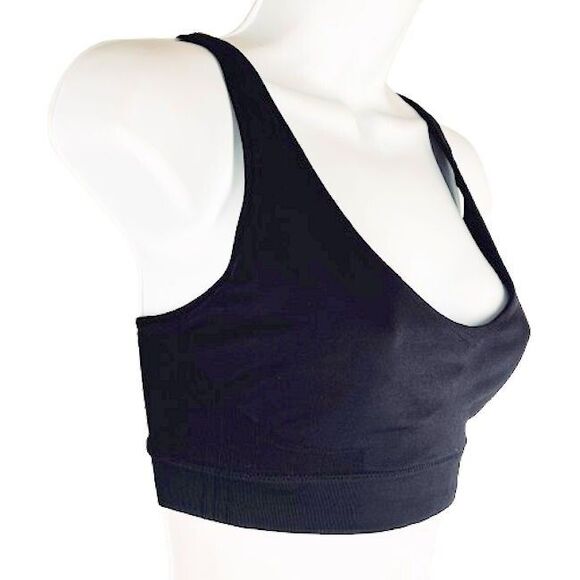 Hanes Bra XXL Black Womens Comfort Flex Wireless Convertible Straps 2XL - Picture 3 of 7